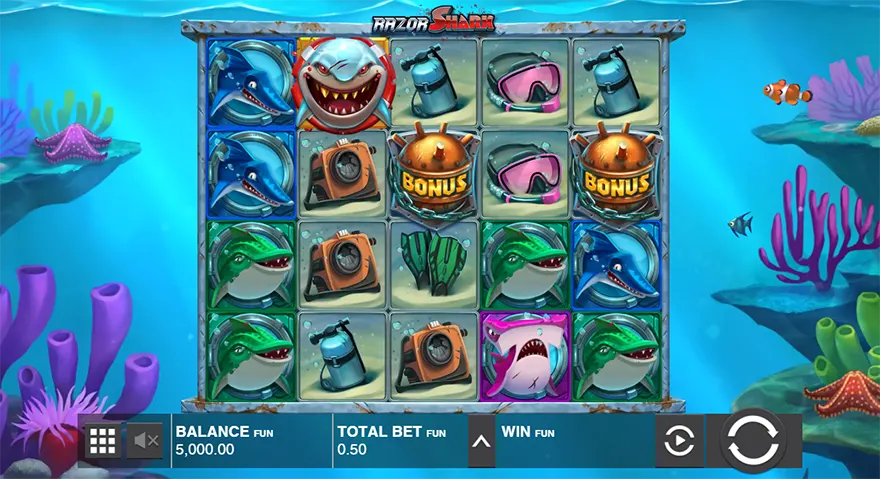 Razor Shark играть